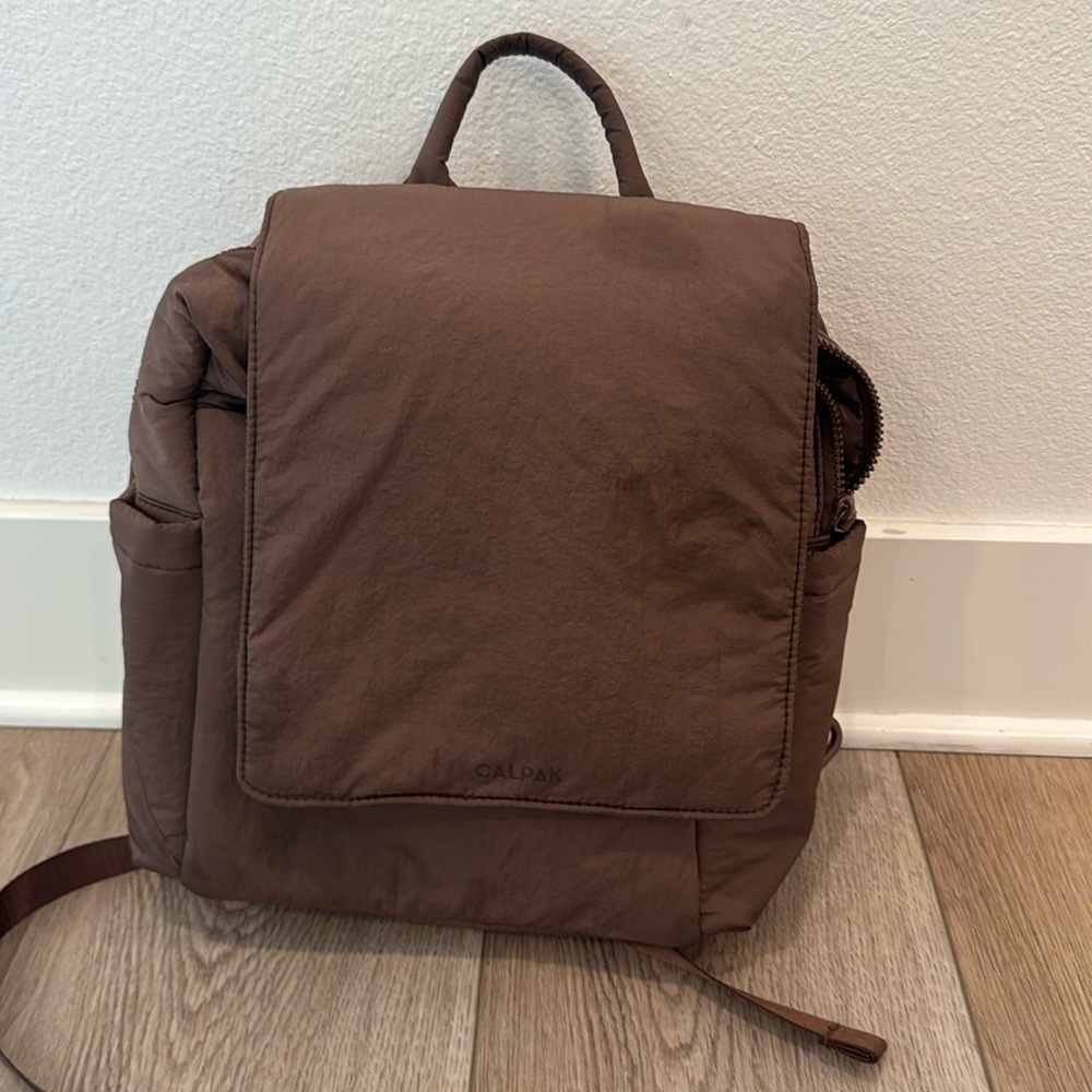 Calpak Brown Baby Bag